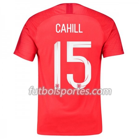 Camisetas Inglaterra Cahill 15 Segunda Equipacion Mundial 2018